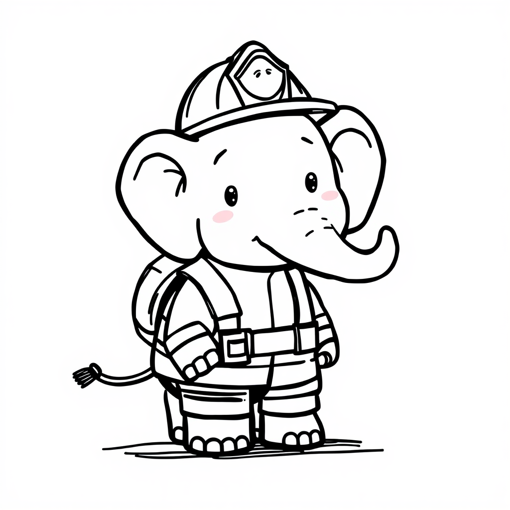 Elephant firefighter