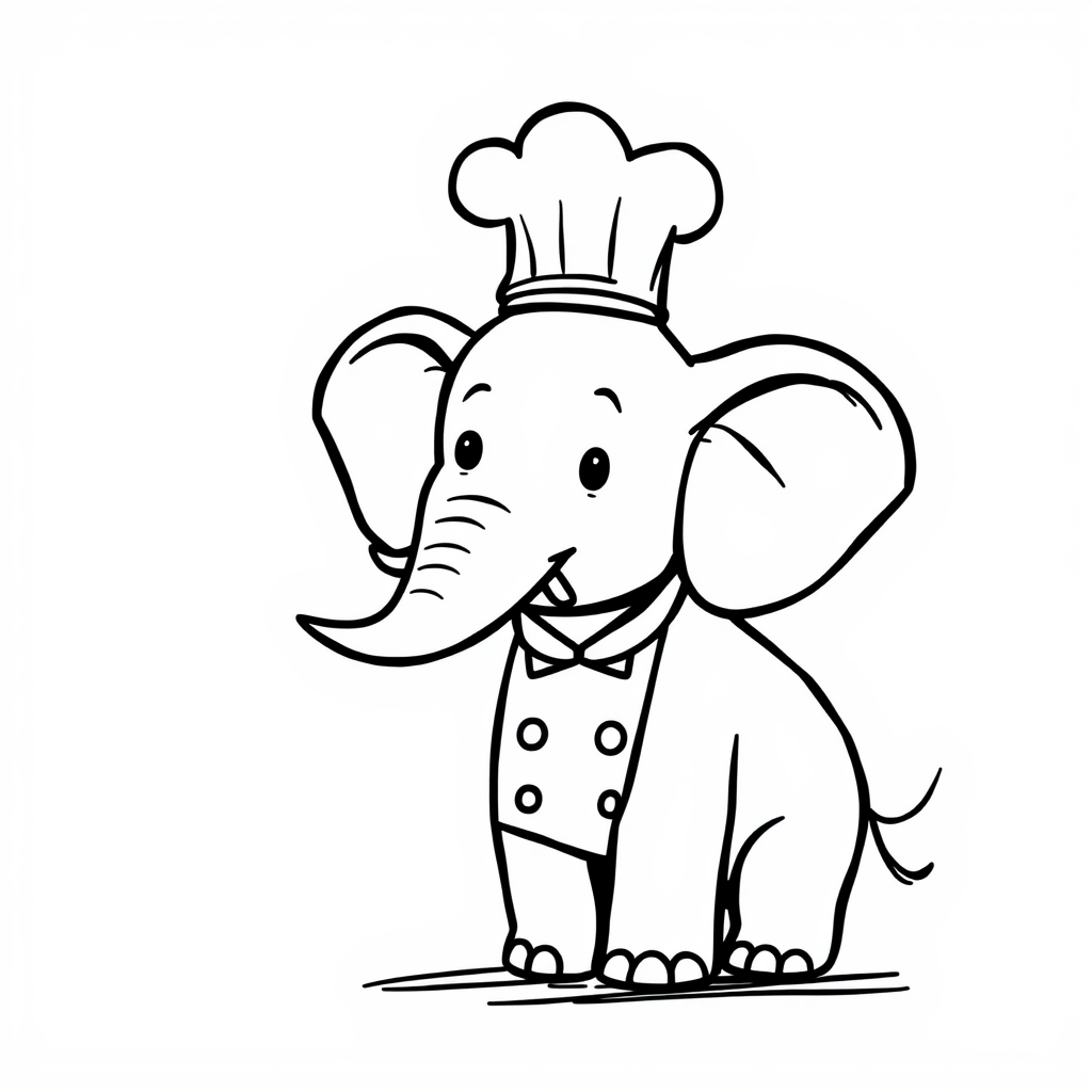 Elephant chef