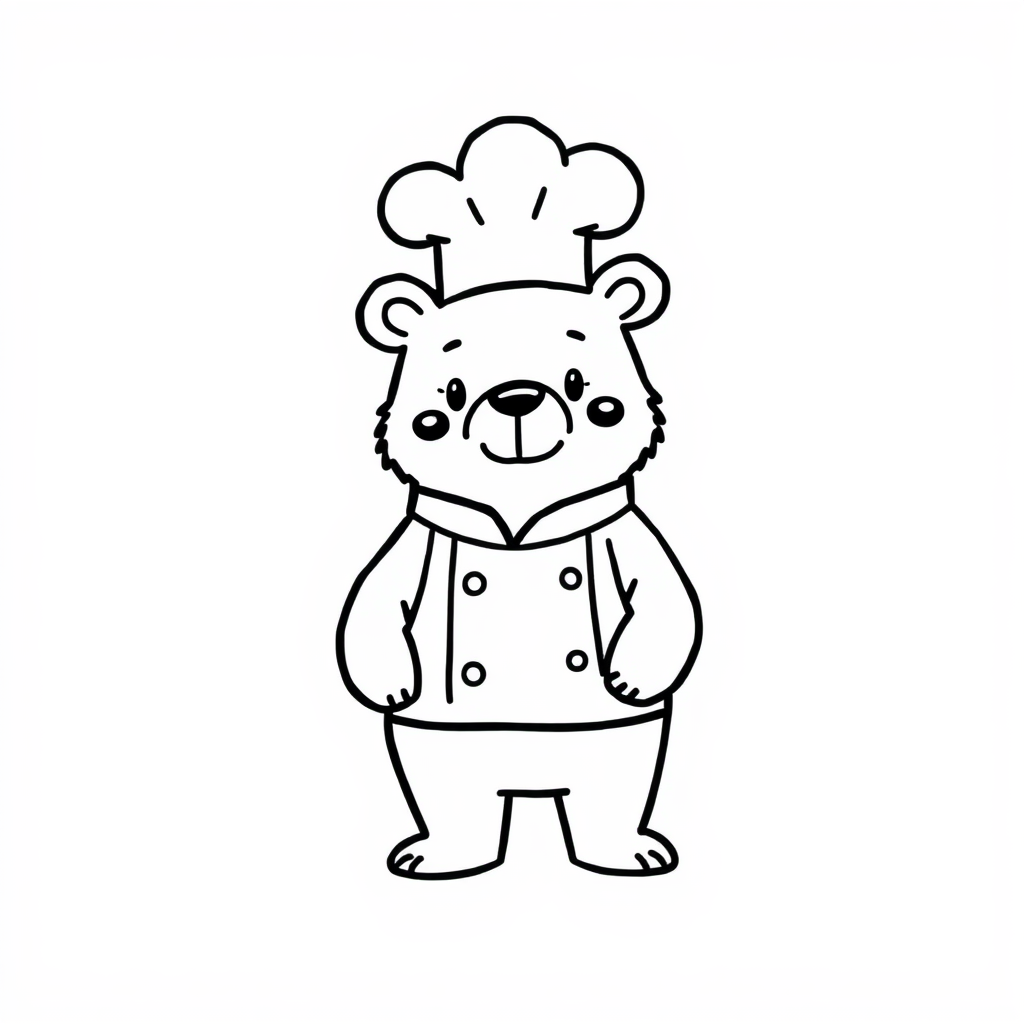 Bear as a Chef