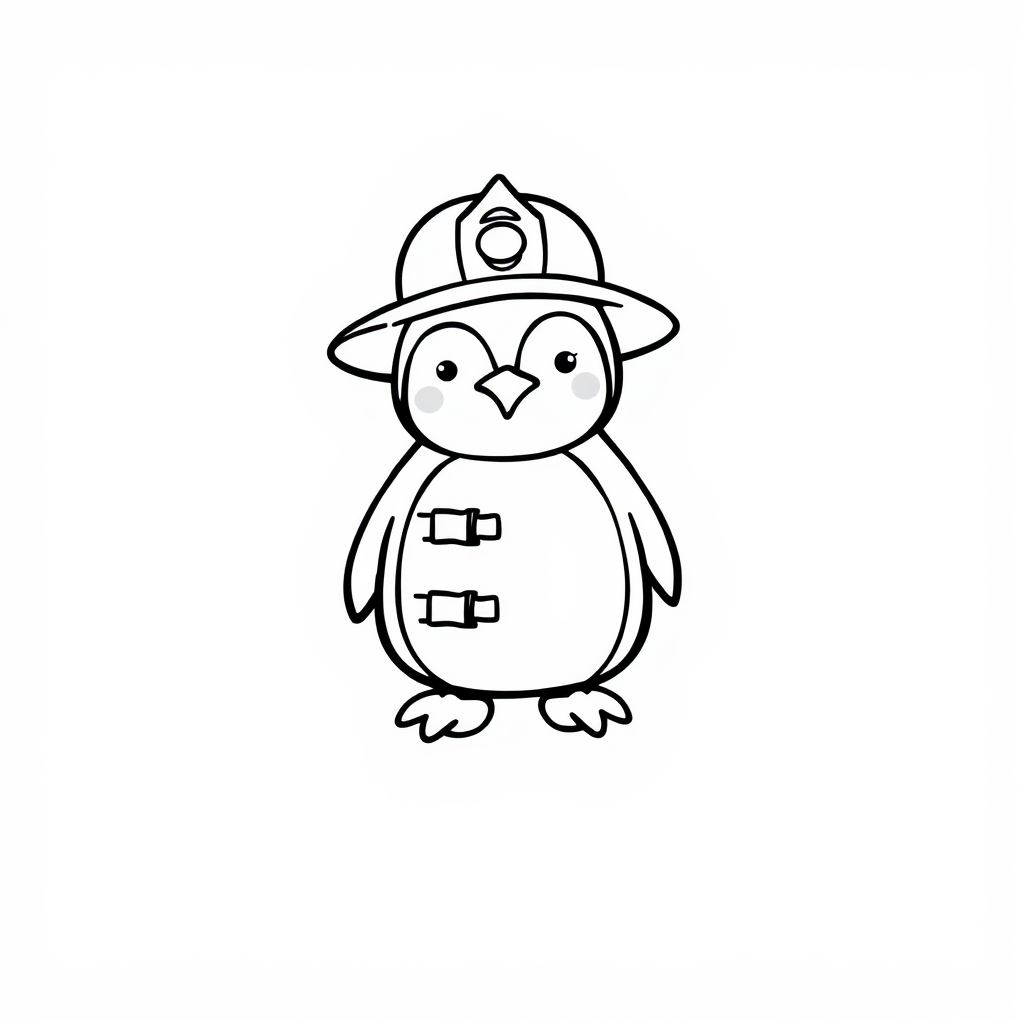 Penguin Firefighter