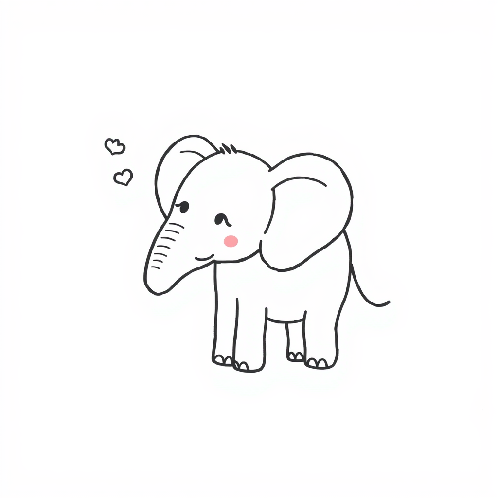 Elephant Daydreaming