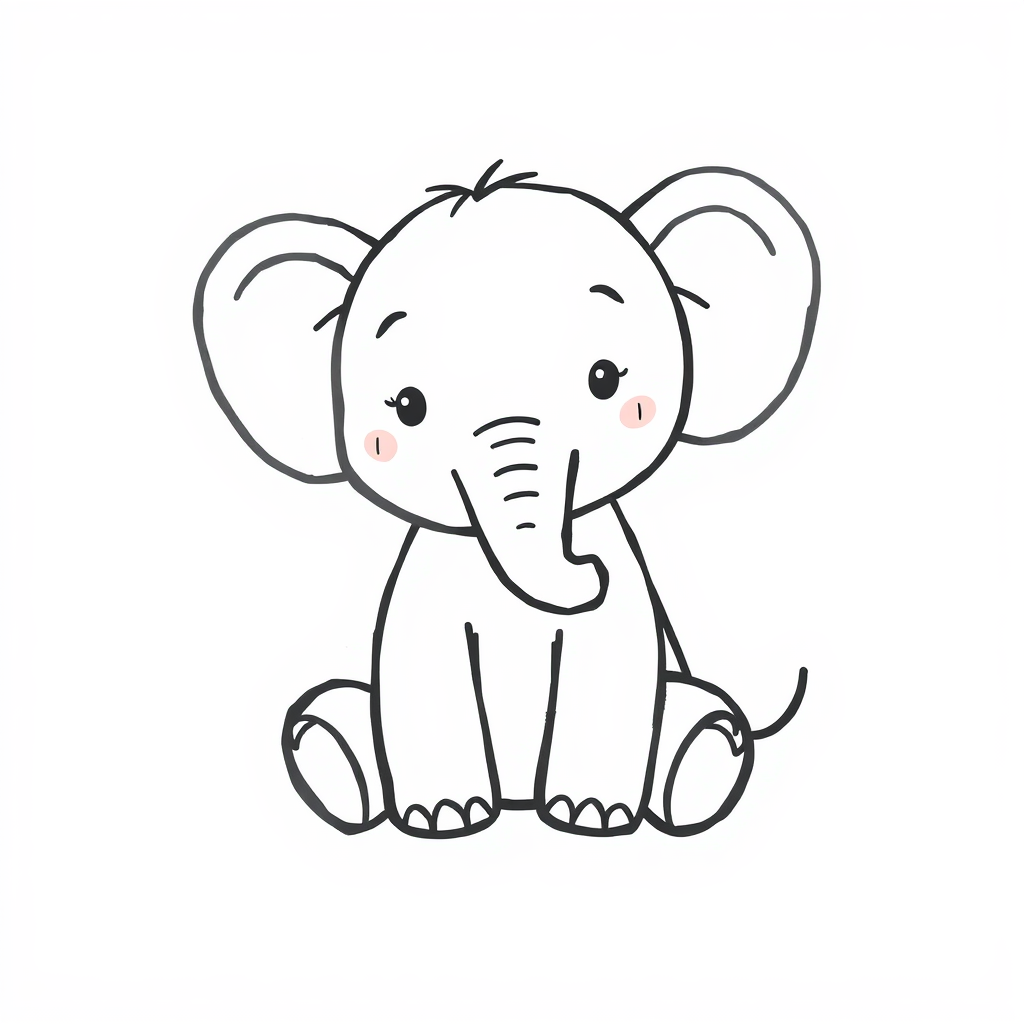 Elephant Sitting