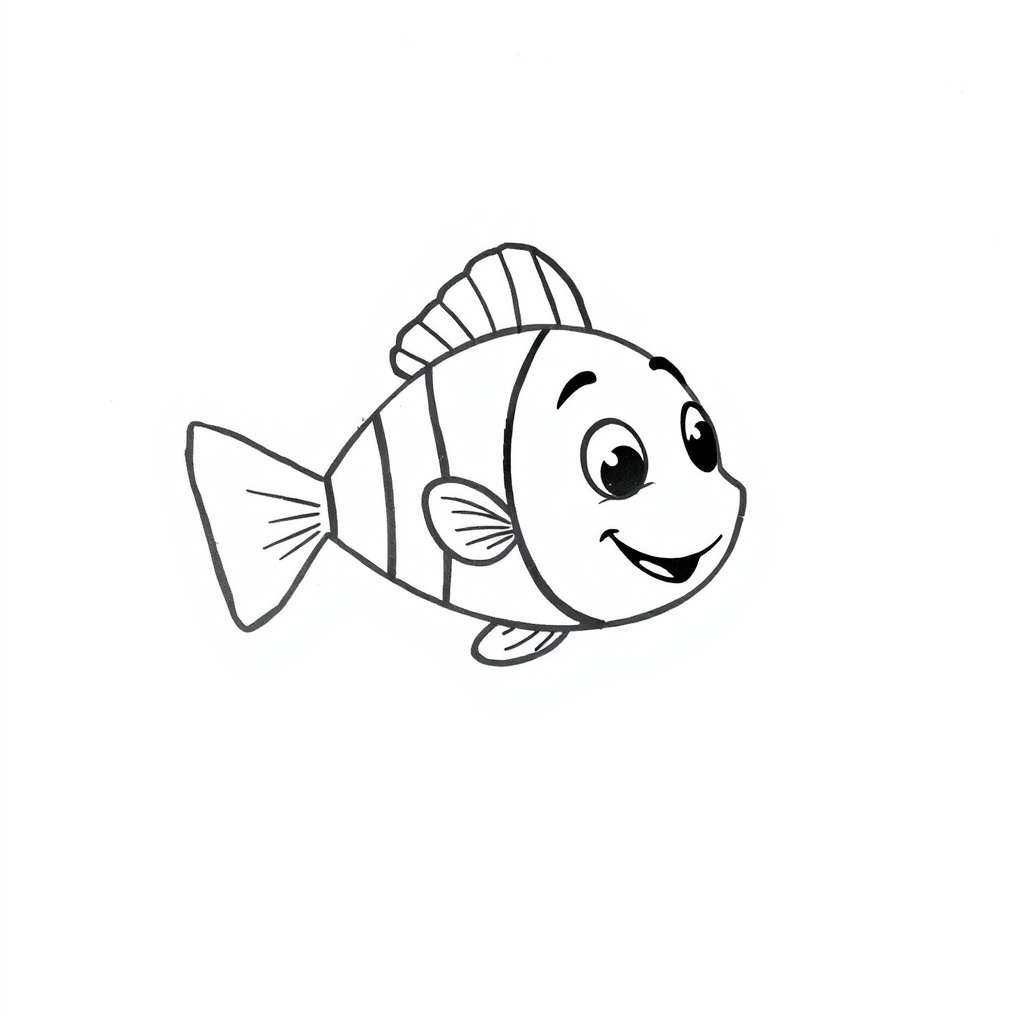 Nemo Fish with a bowtie