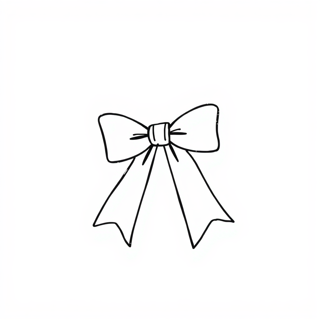 Joyful Ribbon Tied in a Bow