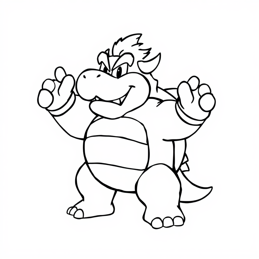 Bowser feeling triumphant