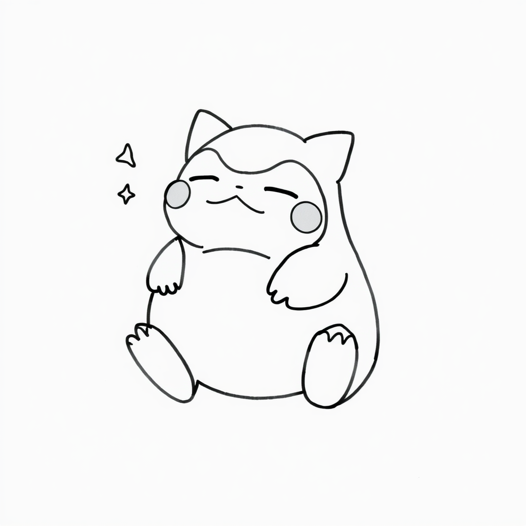 Snorlax dreaming