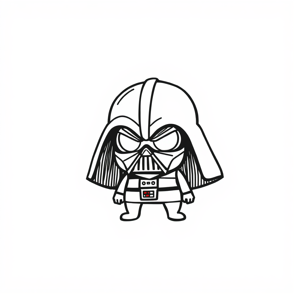 Darth Vader angry