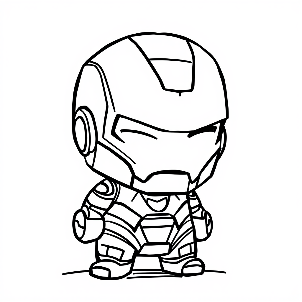 - Iron Man winking