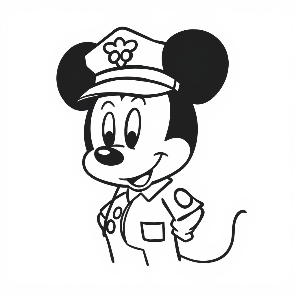 Police Officer Mickey