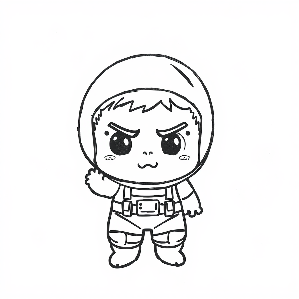 Hulk as an astronaut