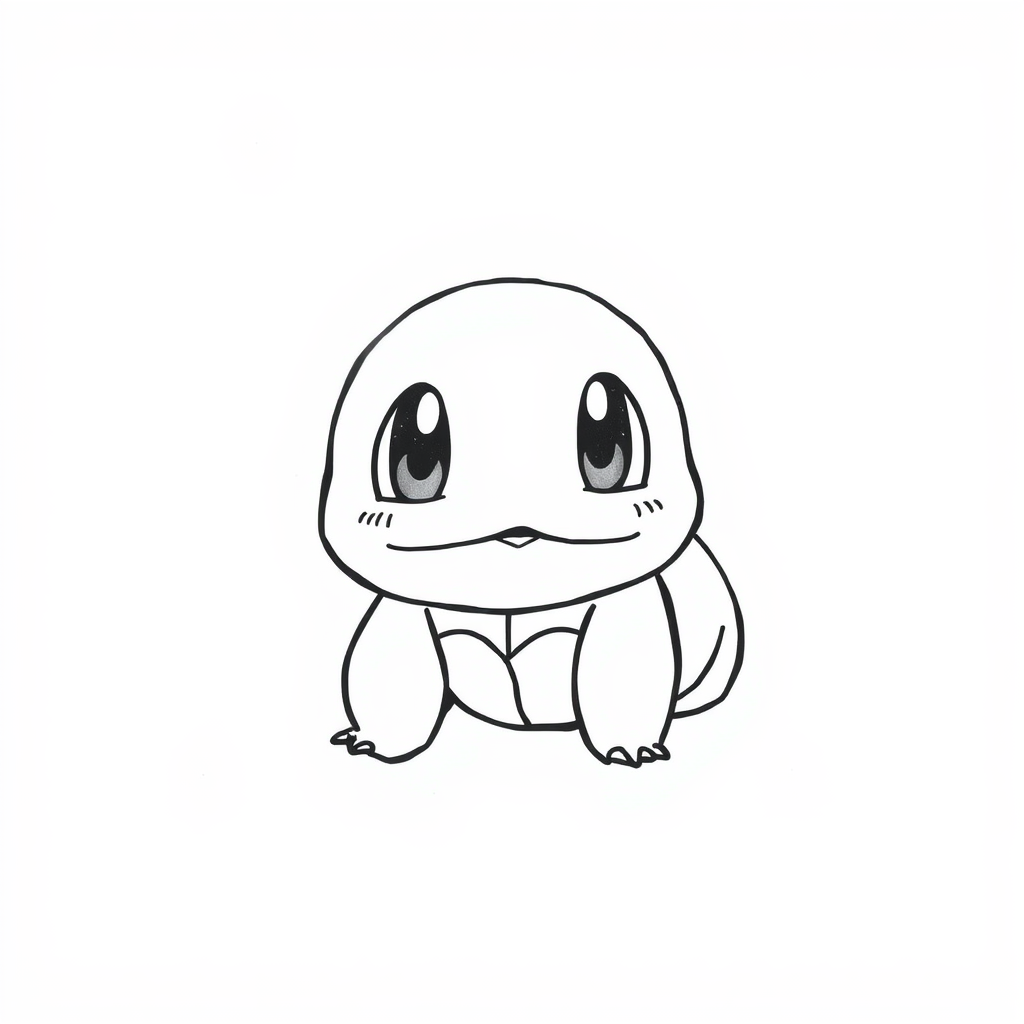 Squirtle's surprised expression