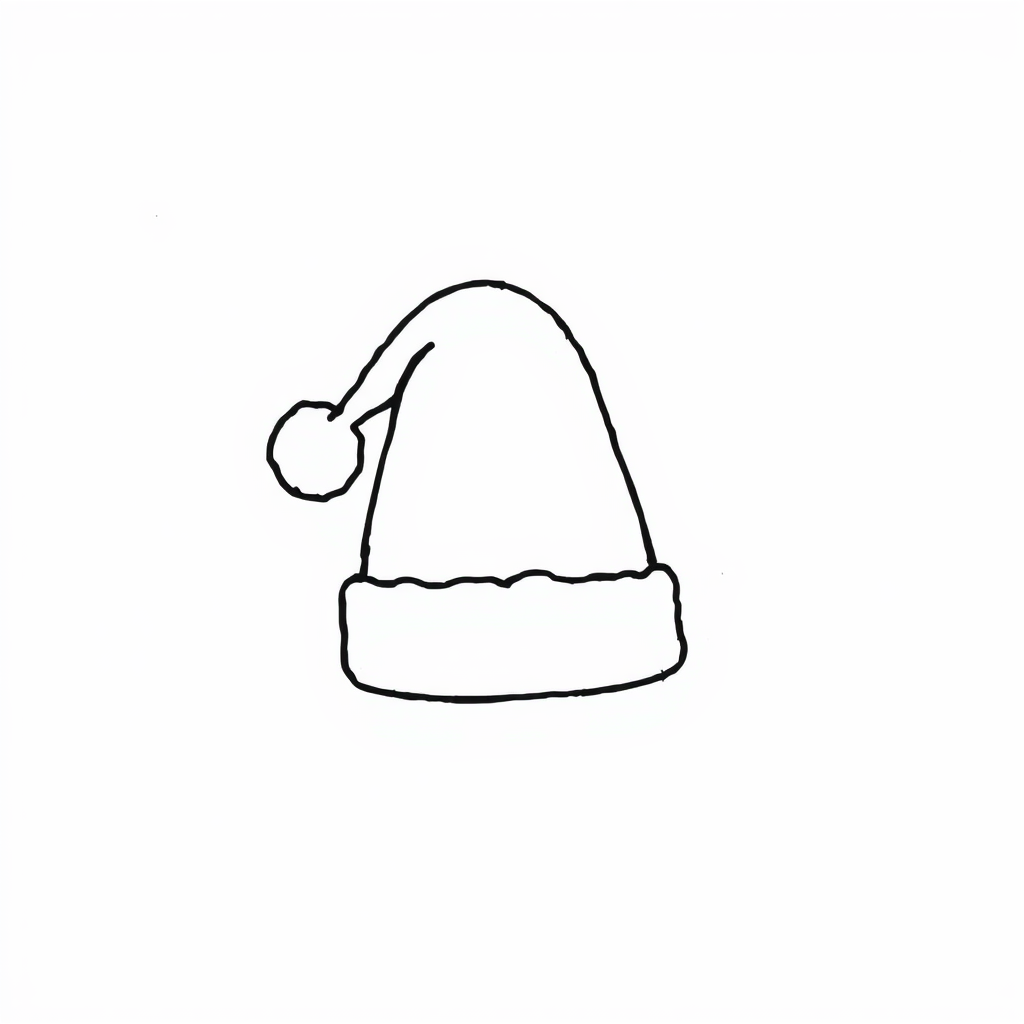 Artist Santa Hat