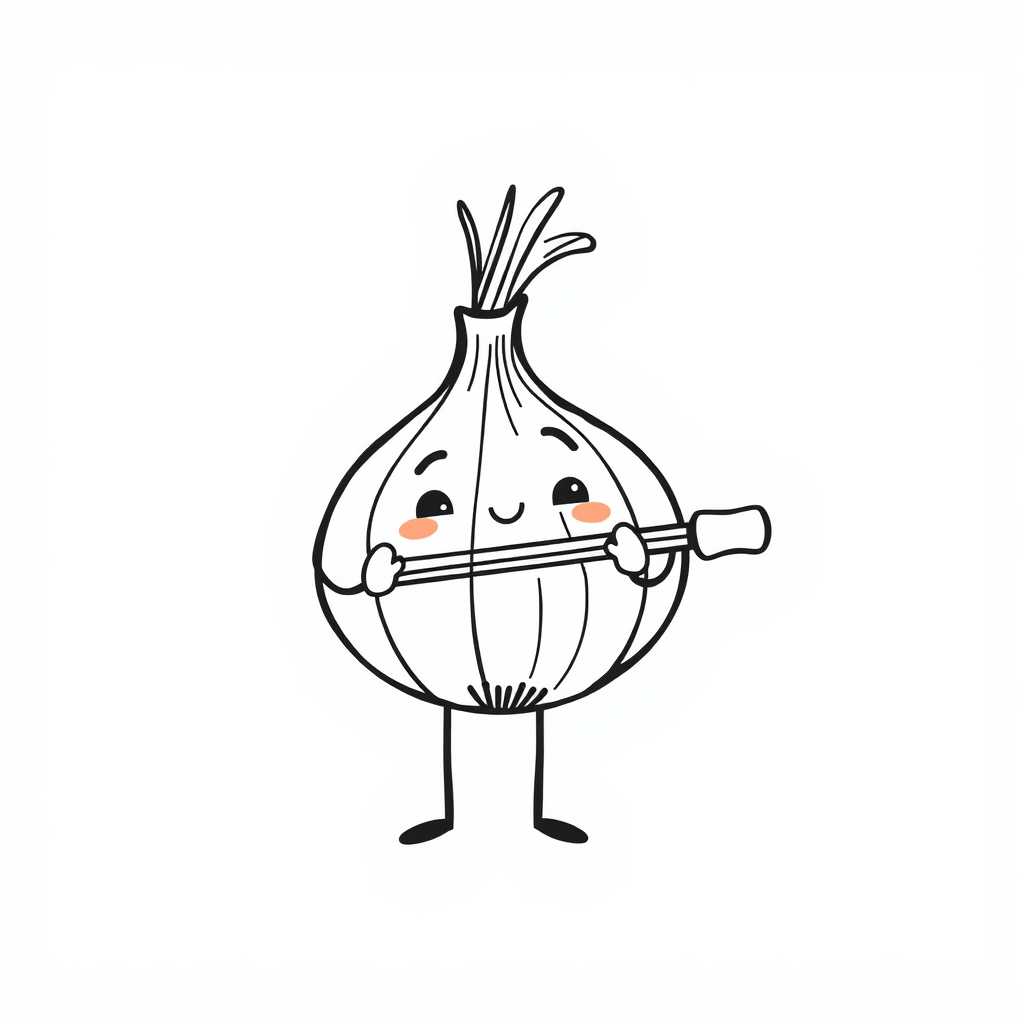 Onion as a musician