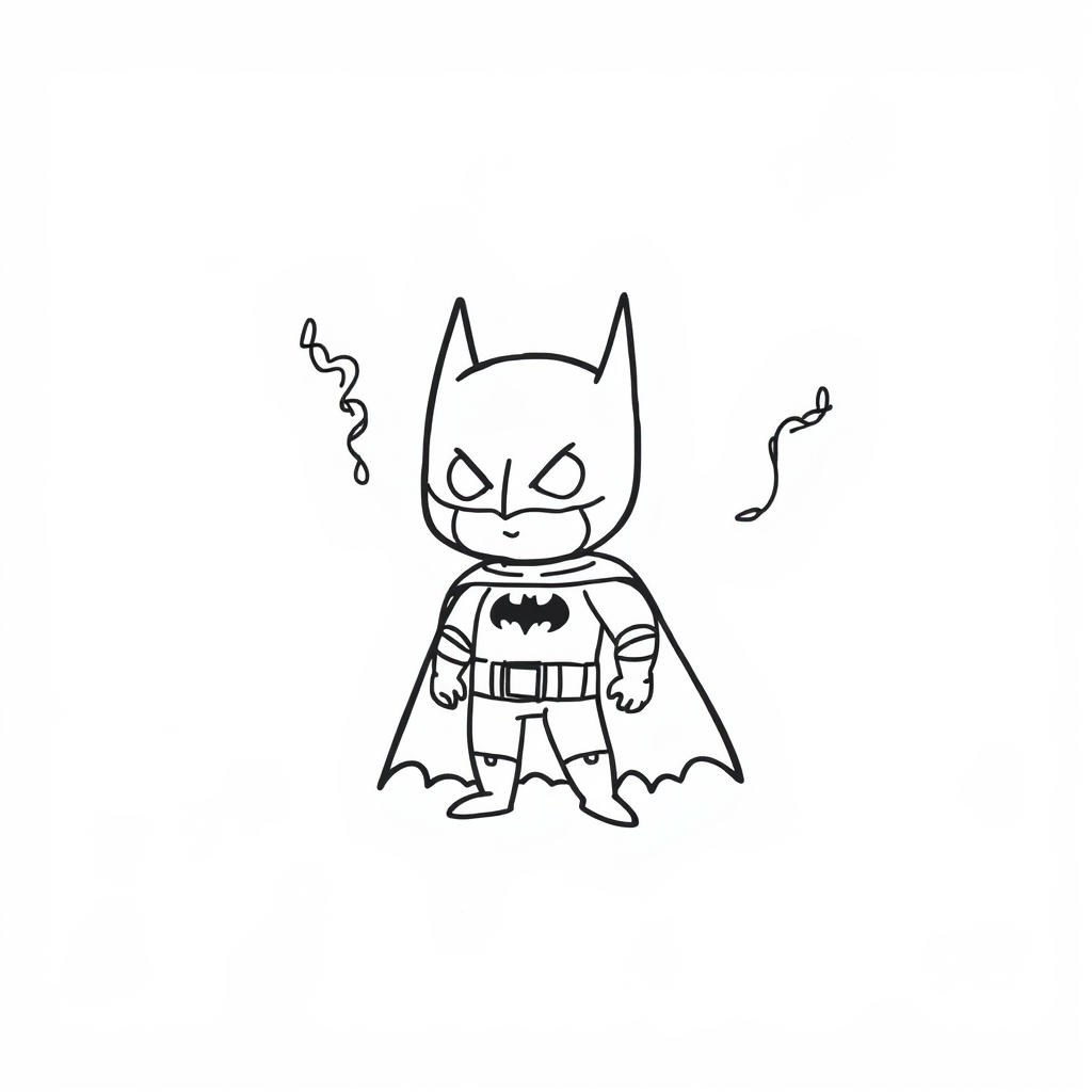 Batman deploying Smoke Pellets