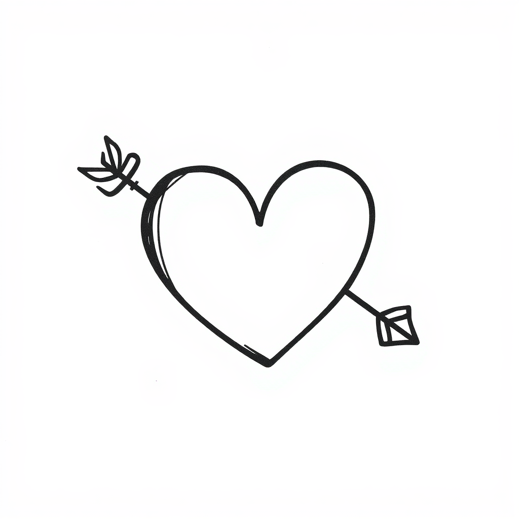 Heart with arrow