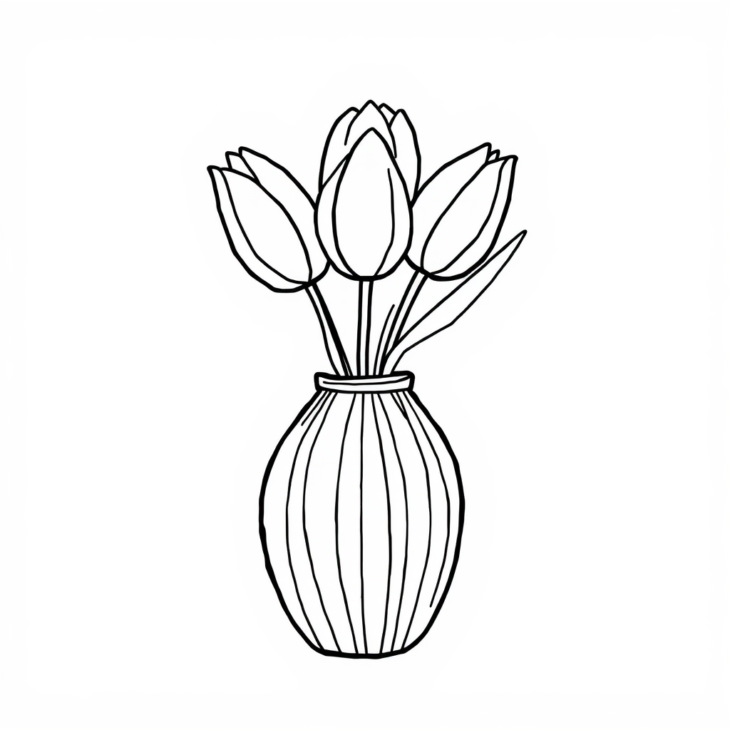 Dutch Tulip Vase