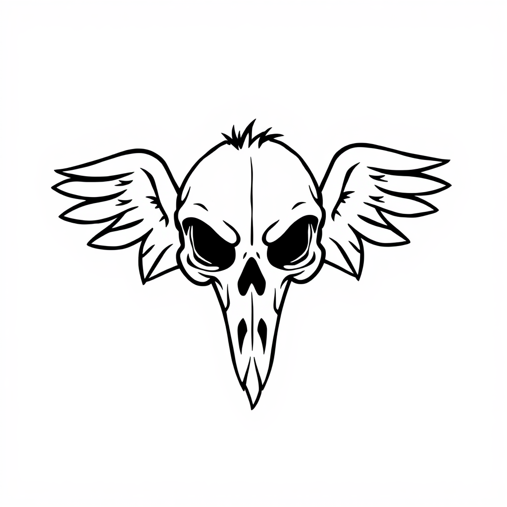 Skull-faced griffon