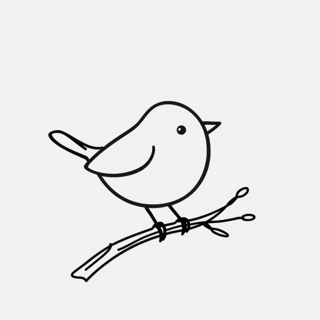 Bird on a branch